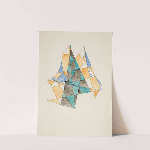 Abstraction Based on Sails, VII by David Kakabadzé