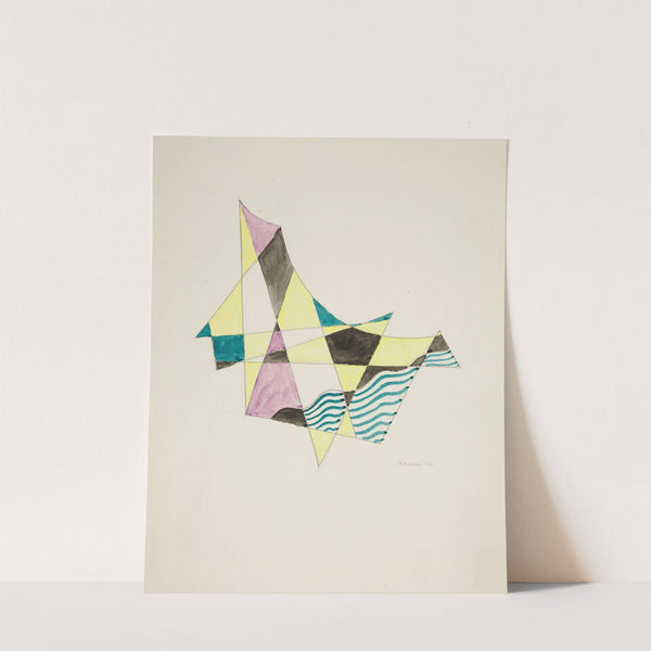 Abstraction Based on Sails, X by David Kakabadzé