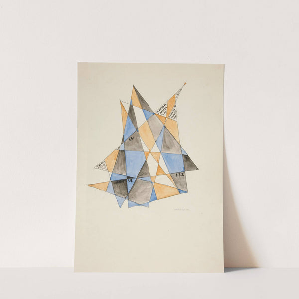 Abstraction Based on Sails,VI by David Kakabadzé