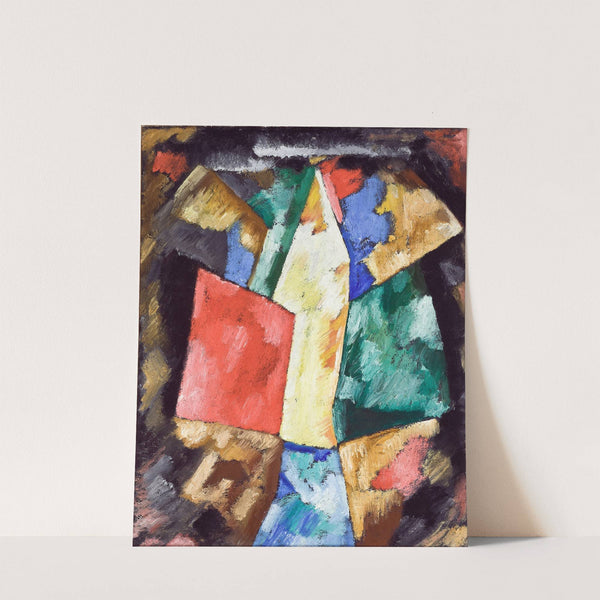 Abstraction, Blue, Yellow and Green (circa 1913) by Marsden Hartley