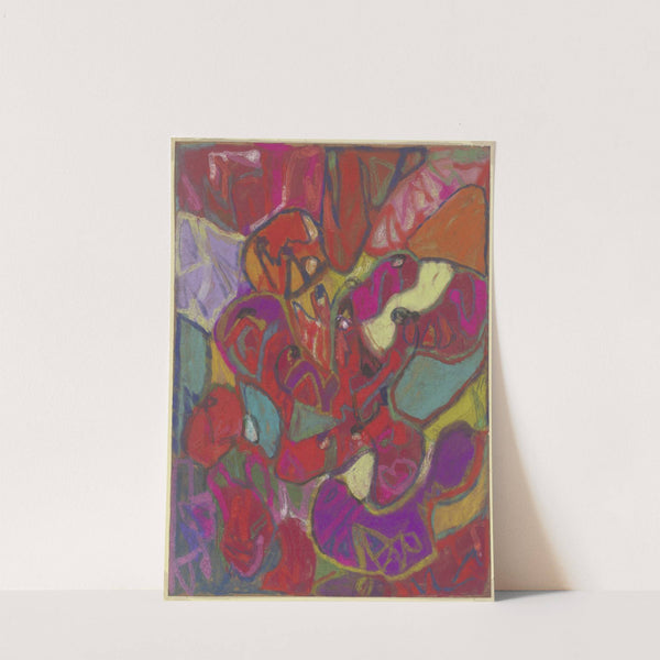 Abstrakte Komposition by Adolf Hölzel