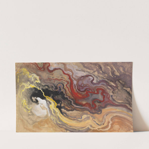 Abstrakte Komposition (Ca. 1900-1920) by Heinrich Kley