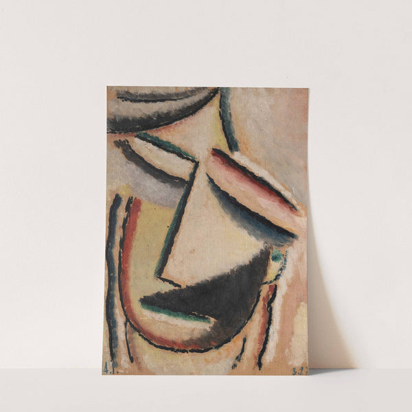 Abstrakter Kopf (1927) by Alexej von Jawlensky
