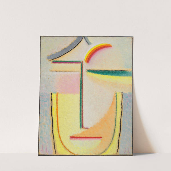 Abstrakter Kopf (1933) by Alexej von Jawlensky