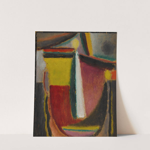 Abstrakter Kopf (Abstract Head) (circa 1922) by Alexej von Jawlensky
