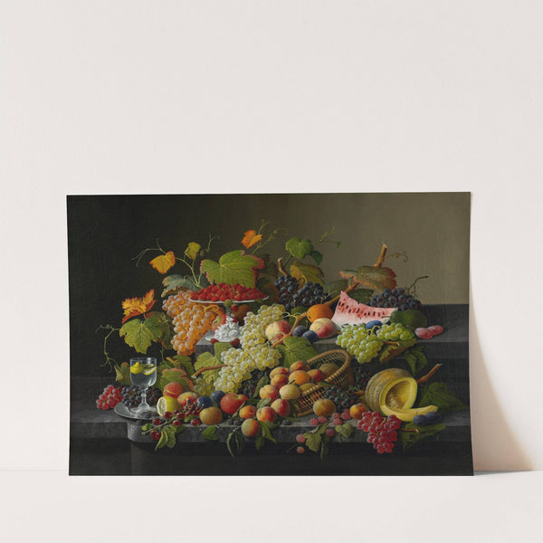 Abundant Fruit (1858) by Severin Roesen