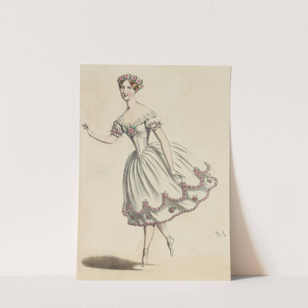 Acad. Royale Musique. Mlle Carlotta Grisi dans Le diable à quatre (acte 2e) (1845) by Alexandre Lacauchie