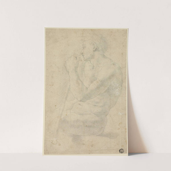 Academic Male Nude by Circle of Agnolo Bronzino