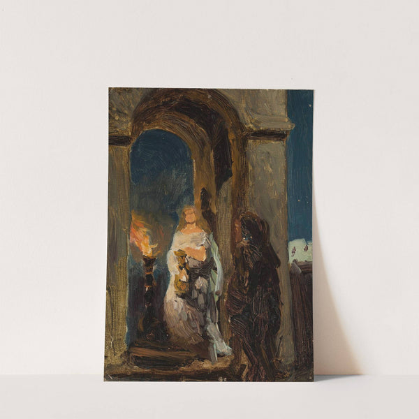 Academic sketch by Jan Ciągliński