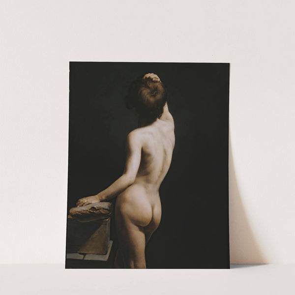 Academic Study of Adolescent Boy, Seen from Behind by Horace Vernet