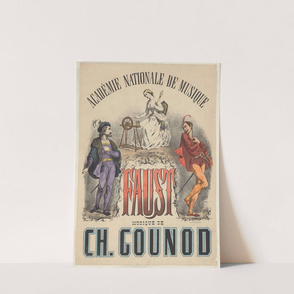 Académie Nationale de Musique. Faust (1875) by Pierre-Auguste Lamy