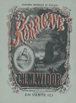 Académie nationale de musique. La Korrigane,ballet fantastique (1881)
