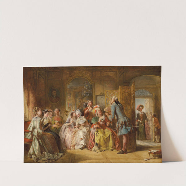 Academy for instruction in the discipline of the fan, 1711 by Abraham Solomon