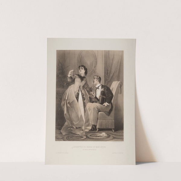 Acceptez ce bijou et mon coeur. Un coeur, connais pas ça by François Delarue