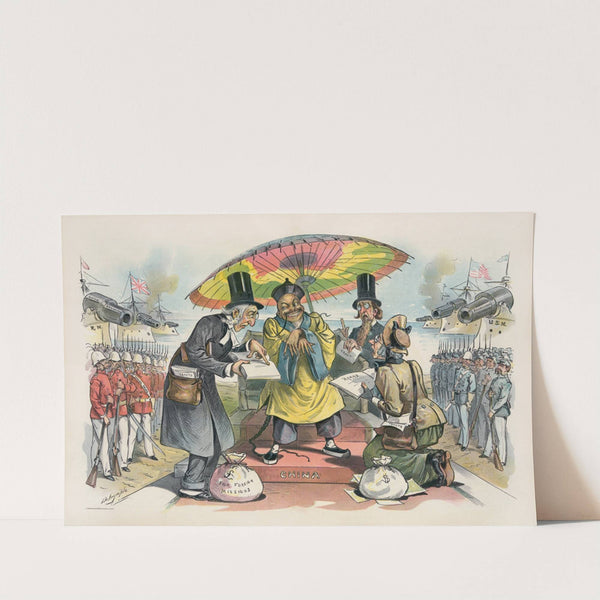 According to the ideas of our missionary maniacs, the Chinaman must be converted... by Louis Dalrymple