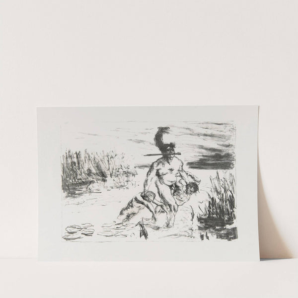 Achill und die Gefangenen (1907) by Max Slevogt