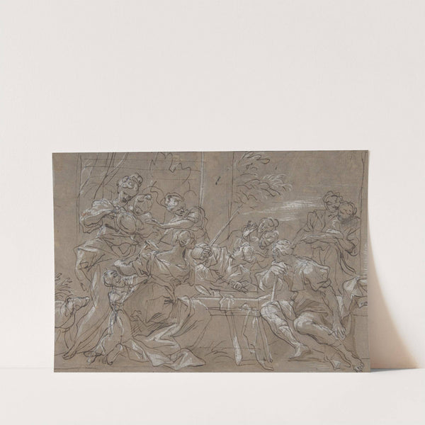 Achilles and the Daughters of Lycomedes by Gregorio de' Ferrari