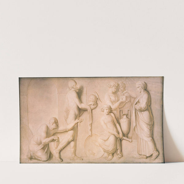 Achilles and the Daughters of Lycomedes (1794 – 1798) by Nicolai Abildgaard