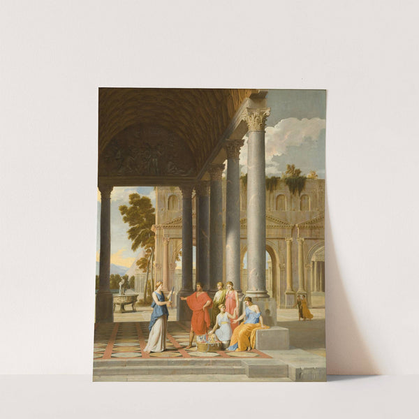 Achilles Discovered Among the Daughters of Lycomedes by Jean Lemaire