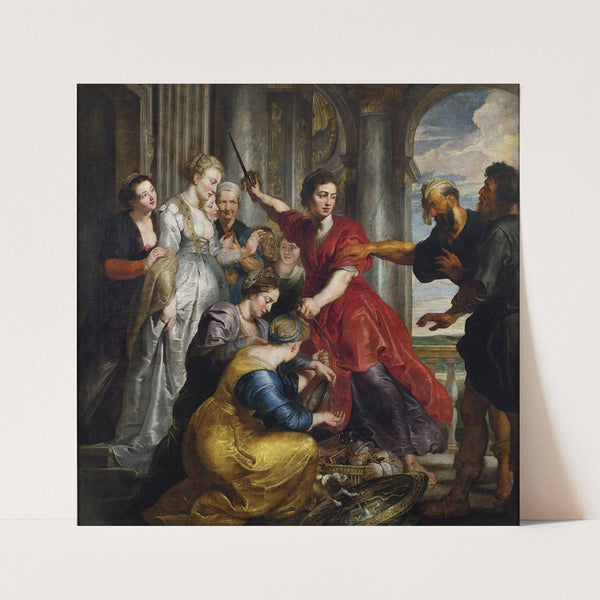 Achilles discovered by Ulysses and Diomedes by Peter Paul Rubens