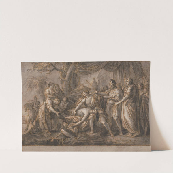 Achilles Lamenting the Death of Patroclus by Gavin Hamilton