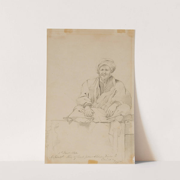 Achmet, Cairo (1844) by Miner Kilbourne Kellogg