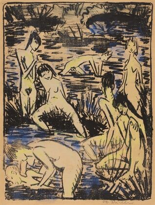 Acht Badende (1922)