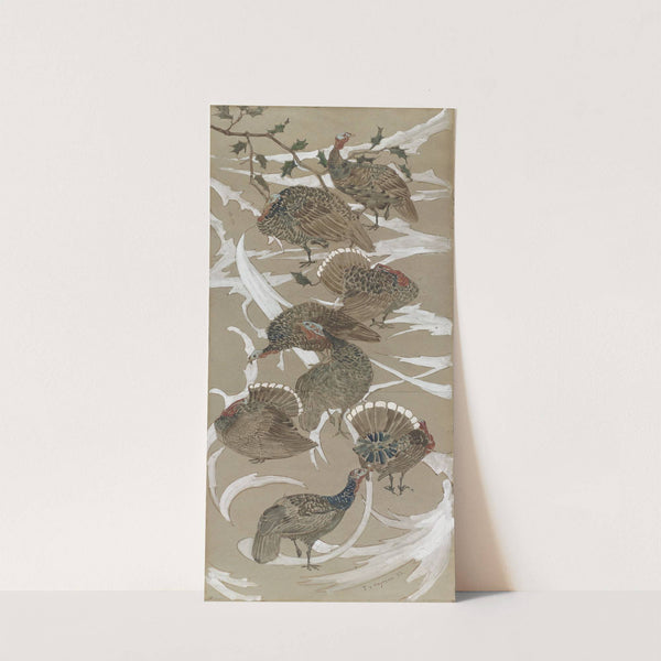 Acht kalkoenen by Theo van Hoytema