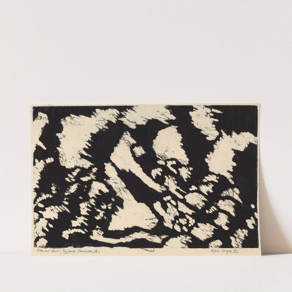 Acker mit Weib (Woman in a Field) by Wilhelm Morgner