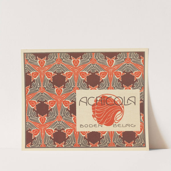 Acricola Bodenbelag (Acricola Floor Covering) by Koloman Moser
