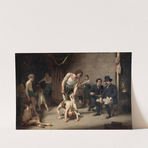 Acrobat Family before the Circus Manager by Nils Forsberg