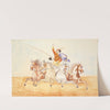Acrobat Rider on Four Horses (ca. 1880) by Lawrence W. Ladd