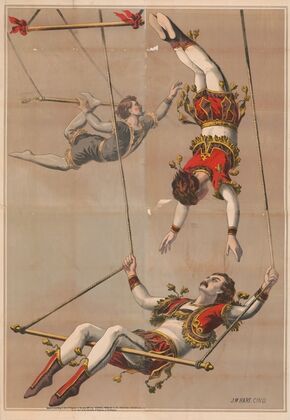 Acrobatic act (1871)