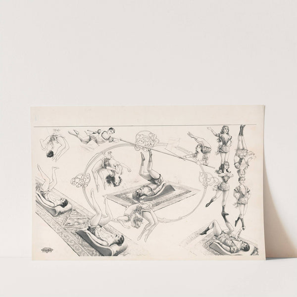 Acrobats. (1900) by Russell, Morgan & Co.
