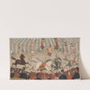 Acrobats on horseback (1870) by Warren, Johnson & Co.