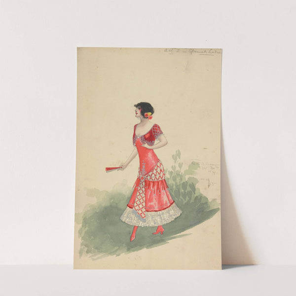 Act I-Spanish Ladies by Will R. Barnes