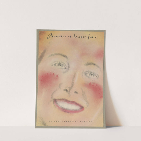 Actifer ; prescrire et laisser faire (1910-1950) by Laboratoire Leconte