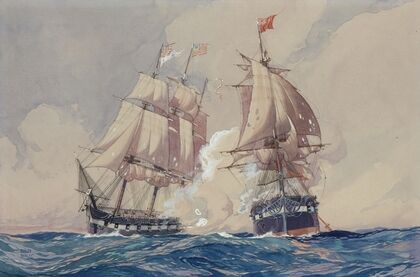 Action between the U.S.S. Ranger and the H.M.S. Drake, Revolutionary War