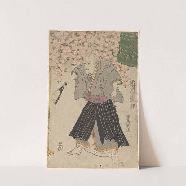 Actor Ichikawa Danjuro VII as Priest Seitaka by Toyokuni Utagawa