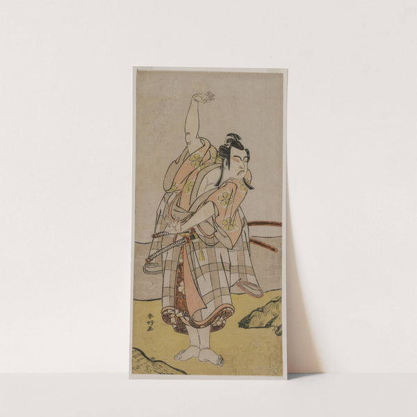 Actor Ichikawa Yaozō II as Sakuramaru (1776) by Katsukawa Shunkō