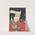 Actor Nakamura Shikaku Ii As Lady Shizuka At Horikawa Palace by Natori Shunsen