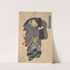 Actor Playing the Role of Nuregami by Utagawa Kunisada (Toyokuni III)