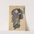 Actor Playing the Role of Nuregami by Utagawa Kunisada (Toyokuni III)