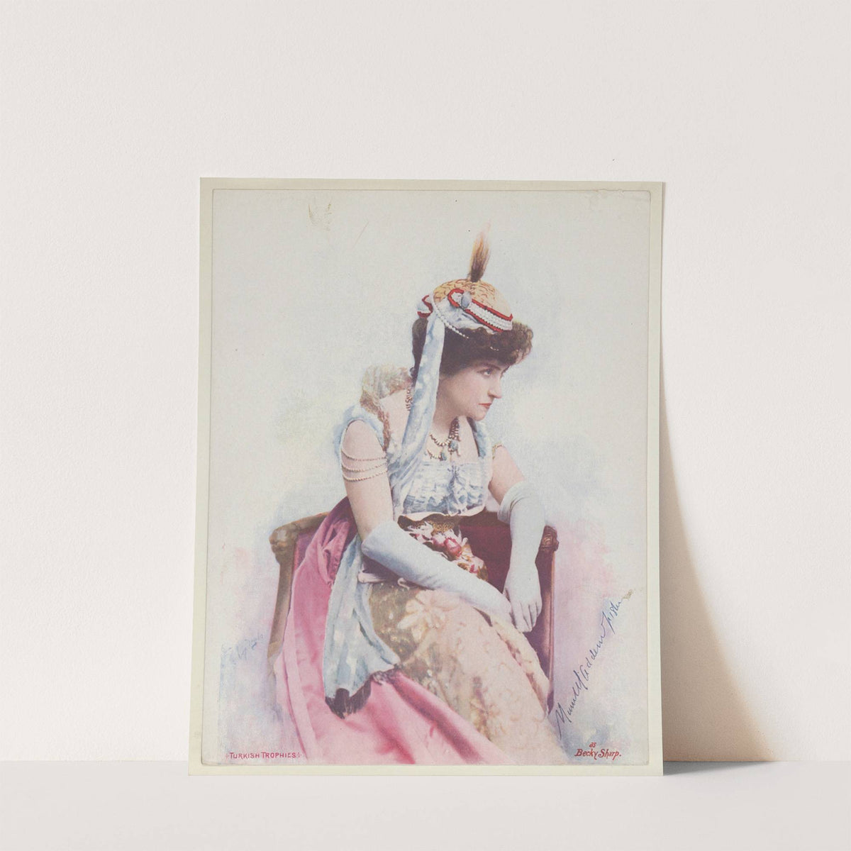 Actress as Becky Sharp (1900) by Frederick Moladore Spiegle