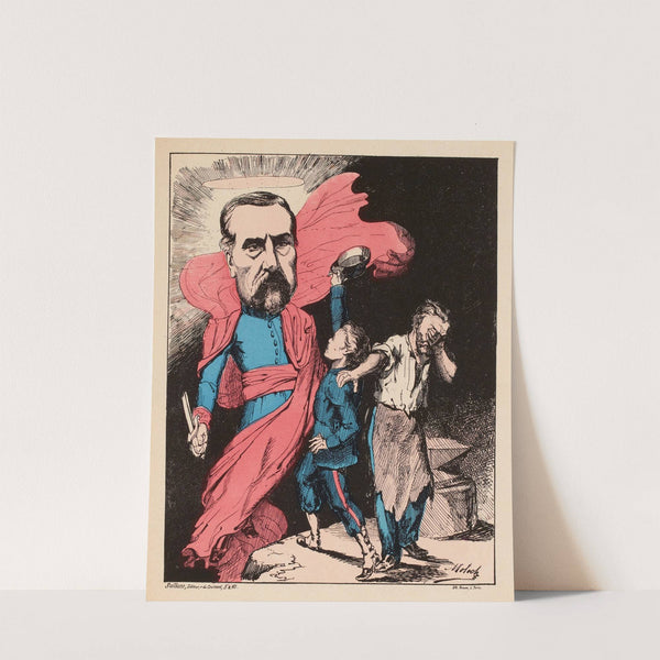 Actualités. 6 Le brave Ducrot nous revient, c’est qu’il est victorieux by Moloch (Alphonse Hector Colomb)