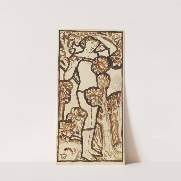 Adam by Sir Edward Coley Burne-Jones