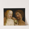 Adam and Eve by Hans Holbein The Younger