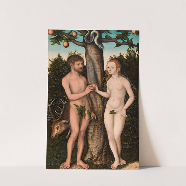 Adam and Eve (1528) by Lucas Cranach the Elder