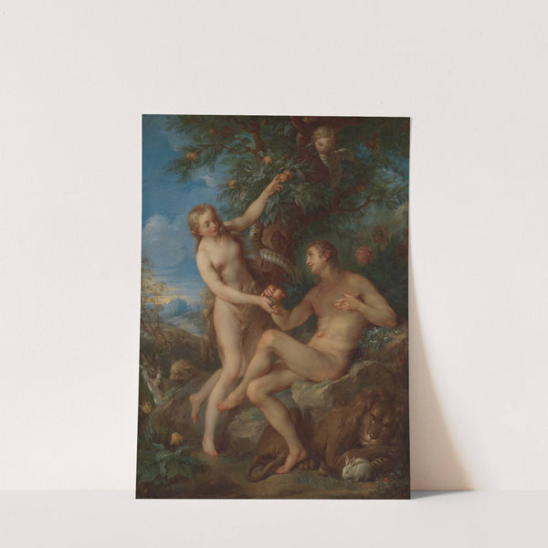 Adam and Eve by François Lemoyne