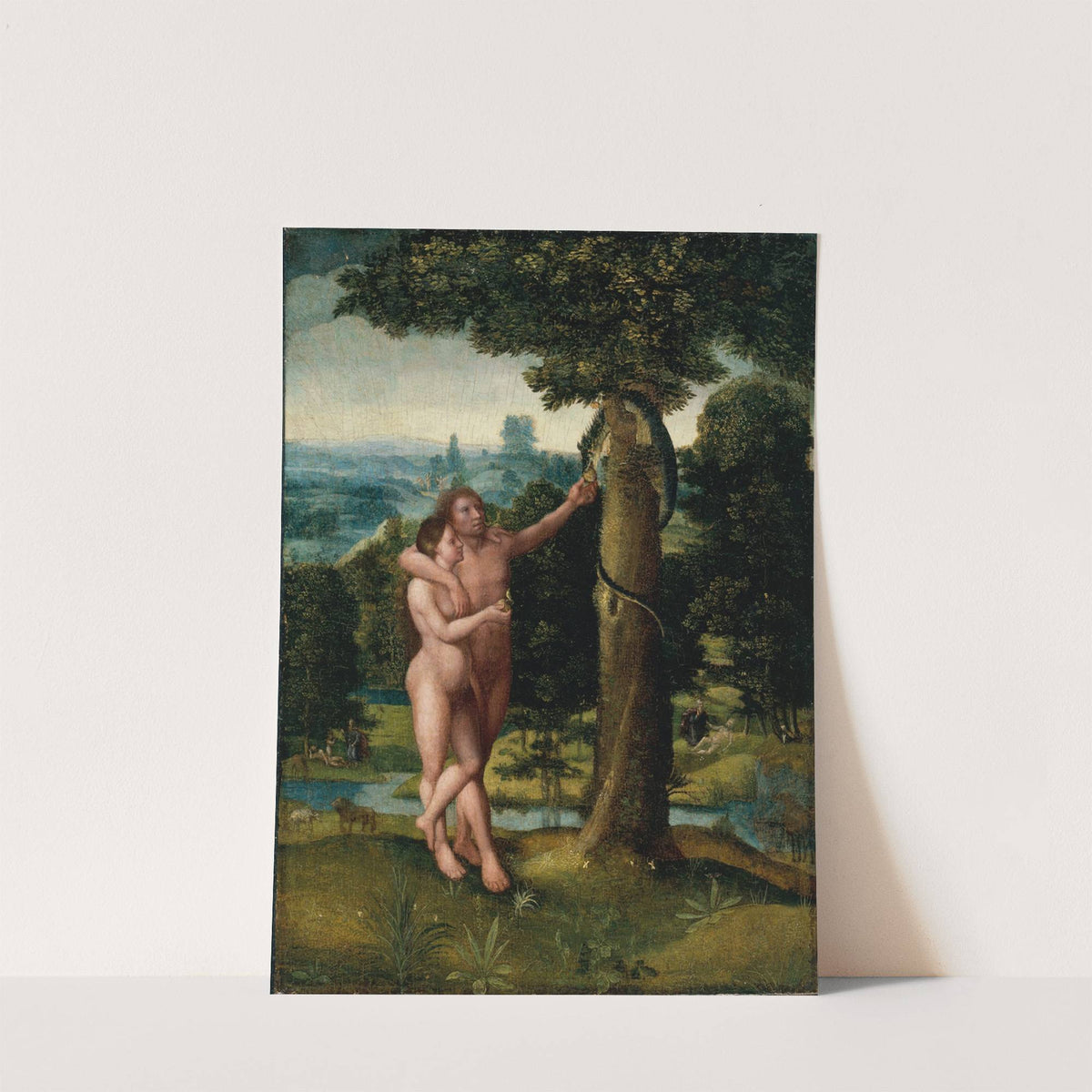 Adam and Eve by Adriaen Isenbrandt